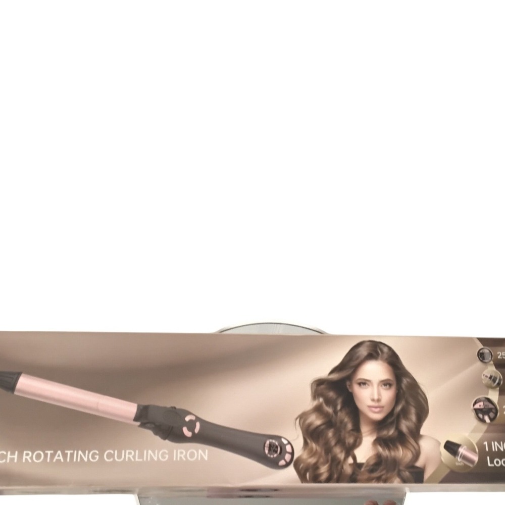 1 Inch Rotating Curling Iron Automatic Heat Styling Tool 250 450F